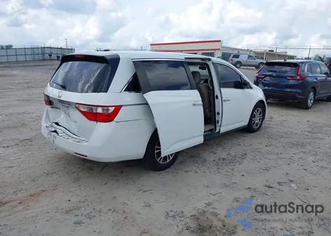 2011 Honda Odyssey Ex-L из США, поврежденный, VIN 5FNRL5H67BB011070